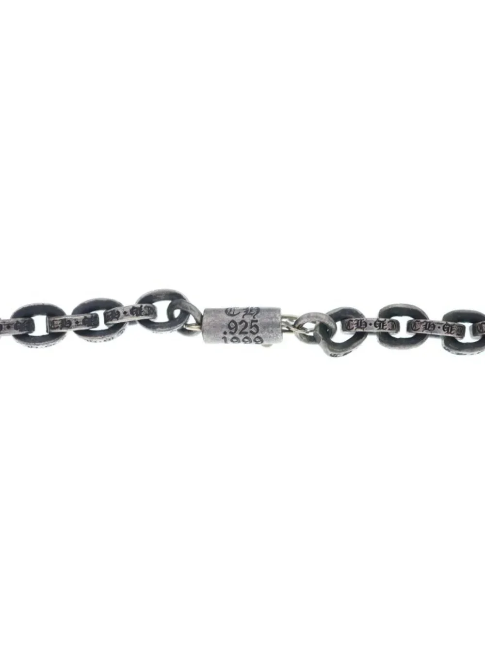 Chrome Hearts Paper Chain 20 Necklace Silver